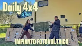 IMPIANTO FOTOVOLTAICO DAILY 4X4☀️| Dokio