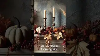 Fall Color Palette Trends 2025