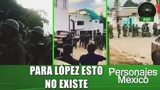 En Jaltenango, Chiapas, la gente es obligada a impedir entrada de Sedena; para L&oacute;pez esto no existe