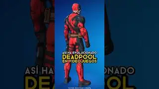La EVOLUCI&Oacute;N de DEADPOOL en VIDEOJUEGOS 🎮💥 #deadpool #marvel #gaming #curiosidadesdevideojuegos