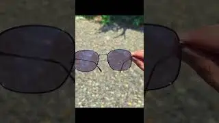 Photochromic anti radiation eye glasses.