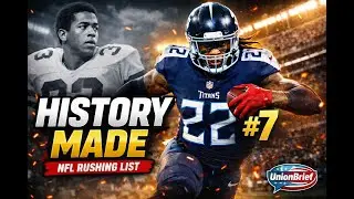 History Made: Derrick Henry Climbs the NFL Rushing List 👑| Passes Tony Dorsett 🔥