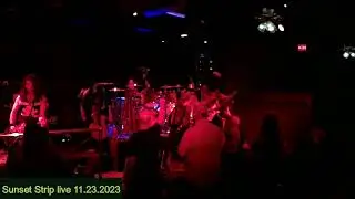 Sunset Strip live 11.23.2023 Club Memphis (Ray K. Sound)
