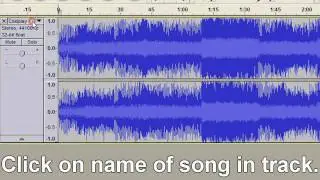 How To Make Songs/Audio Faster Using Audacity