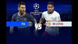 PSG vs RB Leipzig LIVE MATCH VIVO 2021 HD