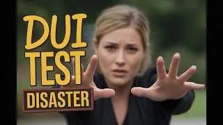 Drunk Karen's Hilarious Attempt to Beat a DUI Test