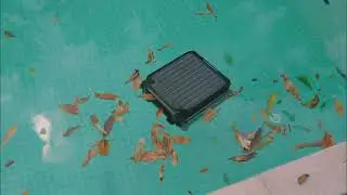 WYBOT F1 Solar-Powered Robotic Pool Surface Skimmer