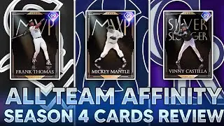REVIEWING ALL 30 NEW TEAM AFFINITY SEASON 4 CARDS IN MLB THE SHOW 21 DIAMOND DYNASTY!