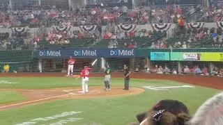 Yohel Pozo 1st mlb hit 8/13/21