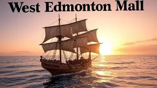 The Pirate Ship in West Edmonton Mall