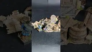 Shatter 2. Wargaming terrain and scenery. #miniature #castle #diorama #art #medieval #warhammer