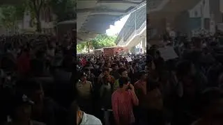 Telangana Assparents Protest For Group 2 postpone at TSPSC