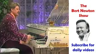 Wayne King plays a new Schimmel Piano on the Bert Newton Show - 1989