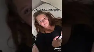 Prank on step sis gone wrong #shorts #shortsviral #STEPSIS #prank