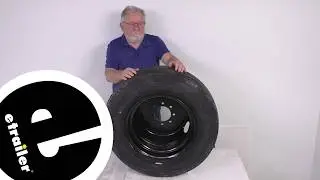 etrailer | Review of Triangle Trailer Tires and Wheels - Tire with Wheel - TR52ZR