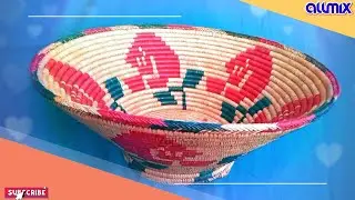 How To Daliyamaking Basketdesign Indiancrafts सुन्दर डलियां का डिजाईन | Handicraftdesign Daliyadori