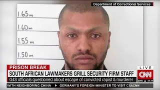 Thabo Bester prison break and faked death grips South Africa - CNN