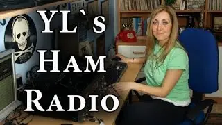 Ladies Ham Radio Shack.   YL`s  Ham Radio.