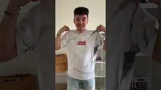 Unboxing my Supreme x Maison Margiela tee 📦