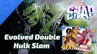 A Highly Evolved double Hulk Slam - Marvel SNAP Gameplay & Deck Highlight