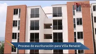 Primeras familias en recibir los apartamentos en Villa Renacer