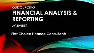 Outsourcing Financial Analysis and reporting at most economical pricing from dependable Finance BPO