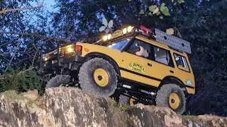 Land Rover Discovery Camel Trophy Edition      FMS FCX 10   2025.10.17.           part 4