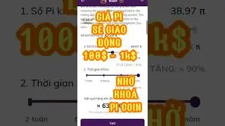 Pi network - Gi&aacute; Pi sẽ giao động từ 100$ - 1000$ nhờ cấu h&igrave;nh kho&aacute; Pi #pi #pinetwork #giapi