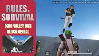 ROS GLITCH REVEAL : Echo Valley Canal Glitch Reveal Using Red Bike 2019