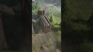 MEDIUM LOGS DELIVERY TOP OF HILL II TOUGH ROAD II UP HILL II DOUBLE TRAILER II SNOWRUNNER II EP-30