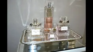 DOLLAR TREE  DIY PERFUME TRAY! INEXPENSIVE ROOM DECOR!
