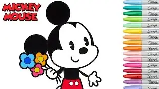 Disney Coloring Book Mickey Mouse Coloring Pages Episode Rainbow Splash
