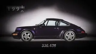 From 1 to 1,000,000 units. Seven generations of the Porsche 911.