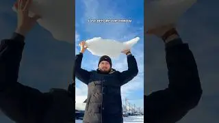 This Snow Throw Never Ends 😅