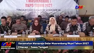 Kecamatan Wanareja Gelar Musrenbang Rkpd Tahun 2027