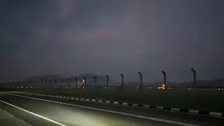 Sunset Landing at Langkawi Airport ✈️🌅 | Golden Travel Moment