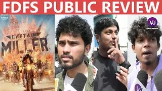 Captain Miller FDFS Public Review | Dhanush Fans | FDFS Celebration