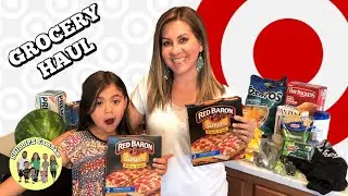 TARGET GROCERY HAUL | WHAT DID WE BUY AT TARGET VLOG
