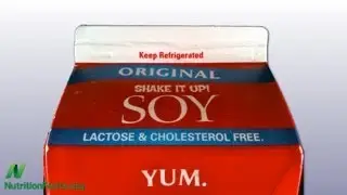 Calcium absorption: soy milk versus cow milk