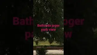Bathinda city joger park lake view