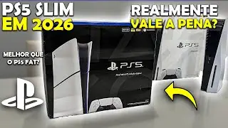 COMPREI um PLAYSTATION 5 SLIM em 2026 - VALE A PENA?