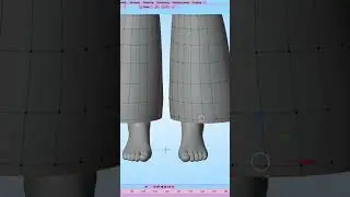 Designing a Cut-Out Outfit in Blender 3D 🎮 | Free Second Life Fashion