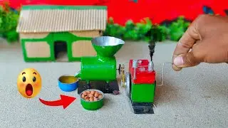 diy mini truck making floor mill machine science project || @keepVilla