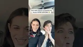 First date reacts to hearing my music GONE WRONG 😭😭 #musician #music #lgbt #lgbtq #emo #tx2