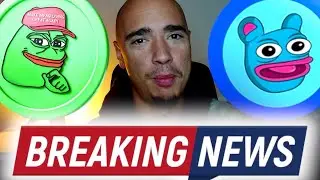 PREPARE NOW PEPE COIN & BRETT COIN HOLDERS!!!