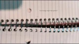 paper planes and existential angst ; [ introspection i ]