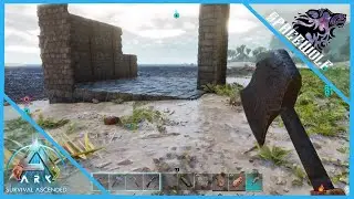Basic Dino Barn Construction! [E14] | Ark: Survival Ascended