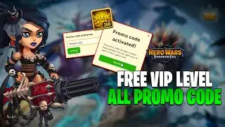 Все промокоды Hero Wars 2025 🔥 | Бесплатные VIP-уровни и награды!