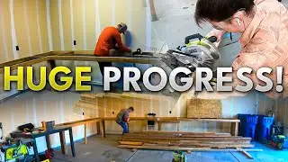 Awesome Progress on Garage Work&nbsp;Bench&nbsp;Build
