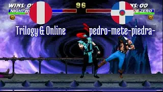 FT5 @umk3: Trilogy & Online (PE) vs pedro-mete-piedra- (DO) [Mortal Kombat 3 Fightcade] Feb 3
